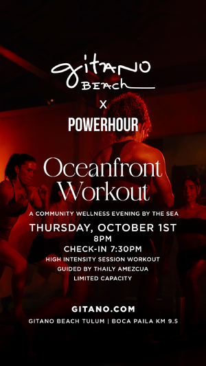 POWERHOUR x GITANO BEACH Flyer