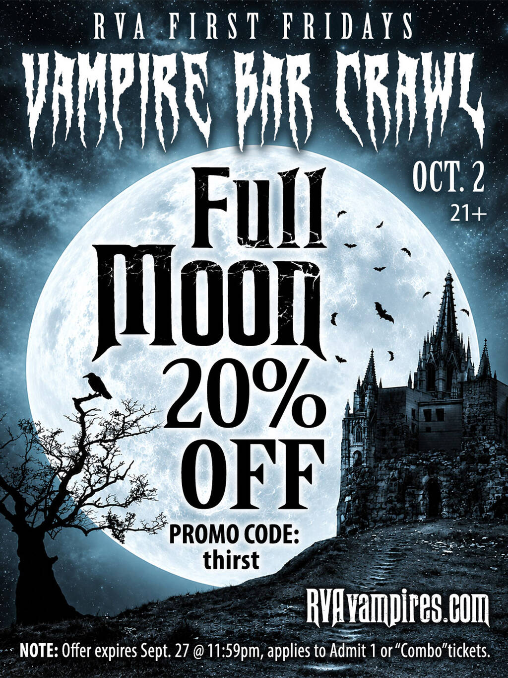 Vampire Bar Crawl (RVA First Fridays)