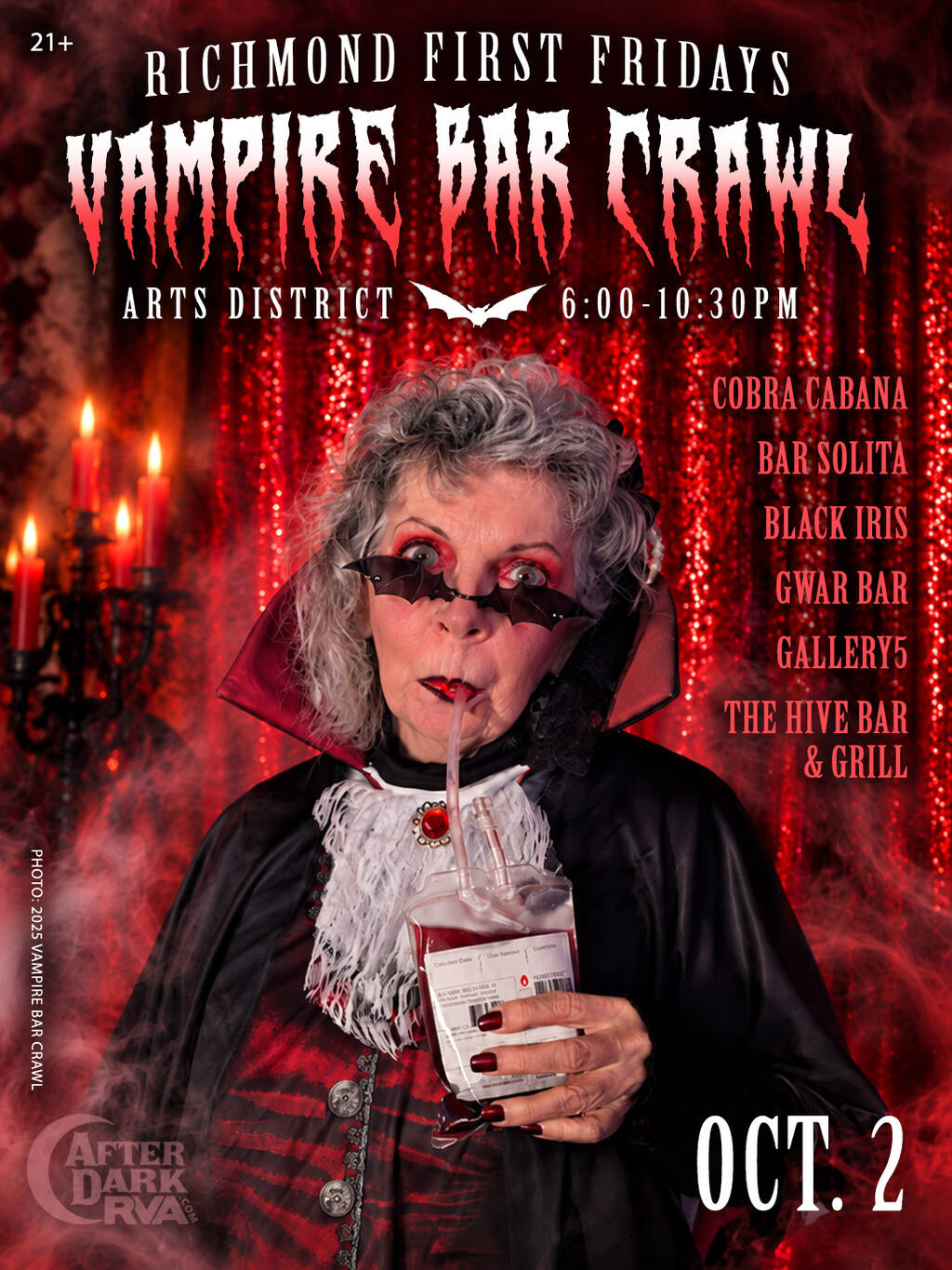Vampire Bar Crawl (RVA First Fridays)