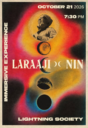 Laraaji & Nin Immersive Concert flyer