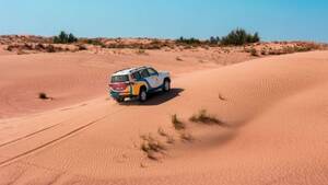 Morning Desert Adventure - Shared vehicle flyer