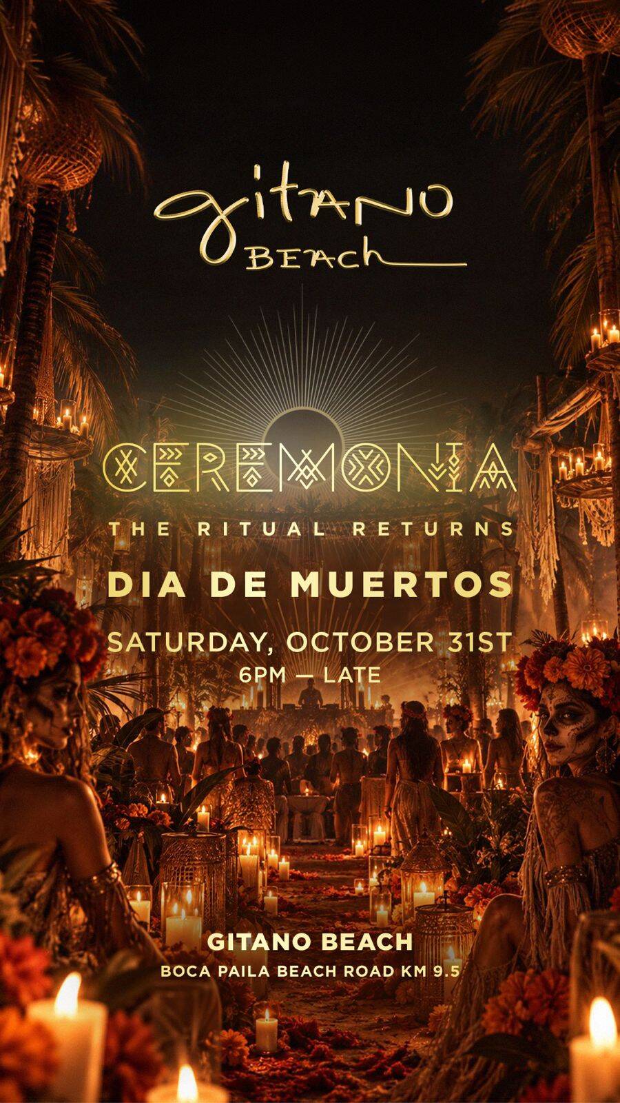 CEREMONIA X DIA DE MUERTOS