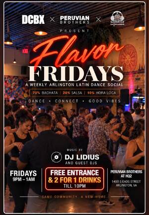FLAVOR FRIDAYS | BACHATA, SALSA Y MAS! flyer