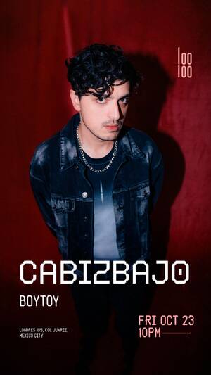 Cabizbajo flyer
