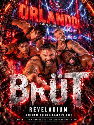 BR&Uuml;T Party - BR&Uuml;TOPIA Orlando flyer