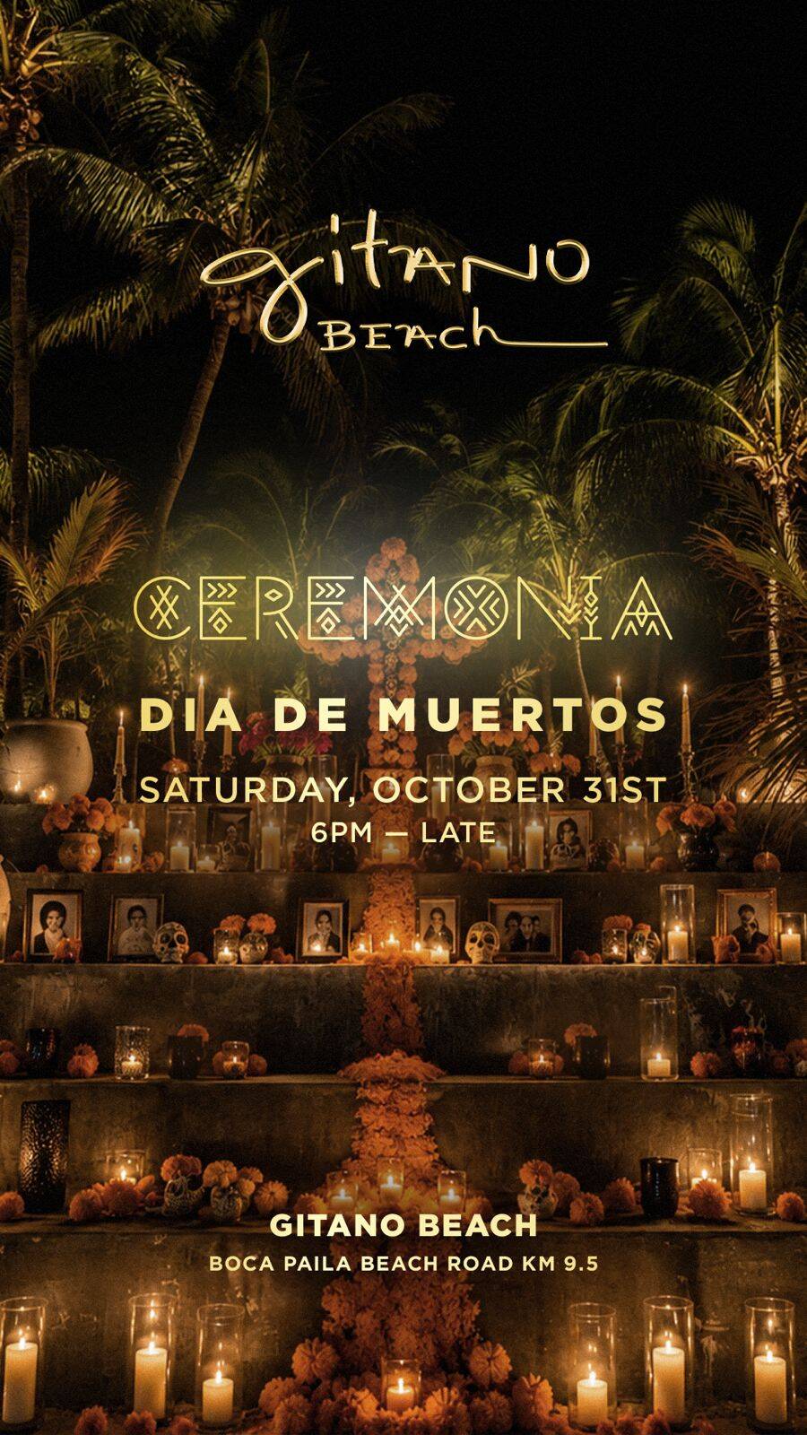CEREMONIA X DIA DE MUERTOS