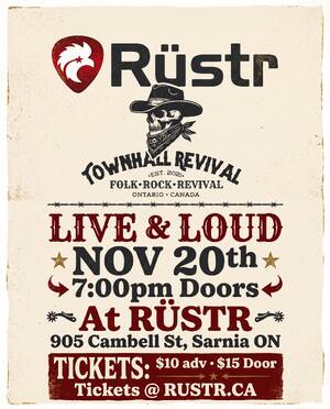Townhall Revival flyer