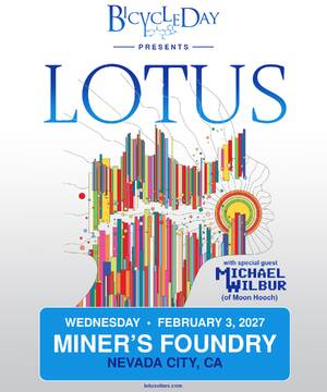 Lotus @ Miner's Foundry flyer
