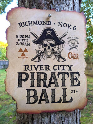River City Pirate Ball (Richmond 2026) flyer