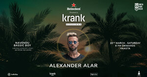 Nightvibe x Krank presents Alexander Alar (Lost on You/Heinz) photo
