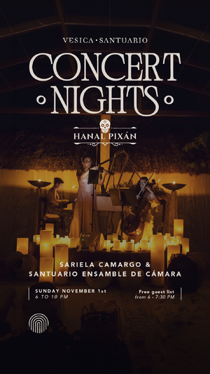 Concert Night | HANAL PIX&Aacute;N flyer