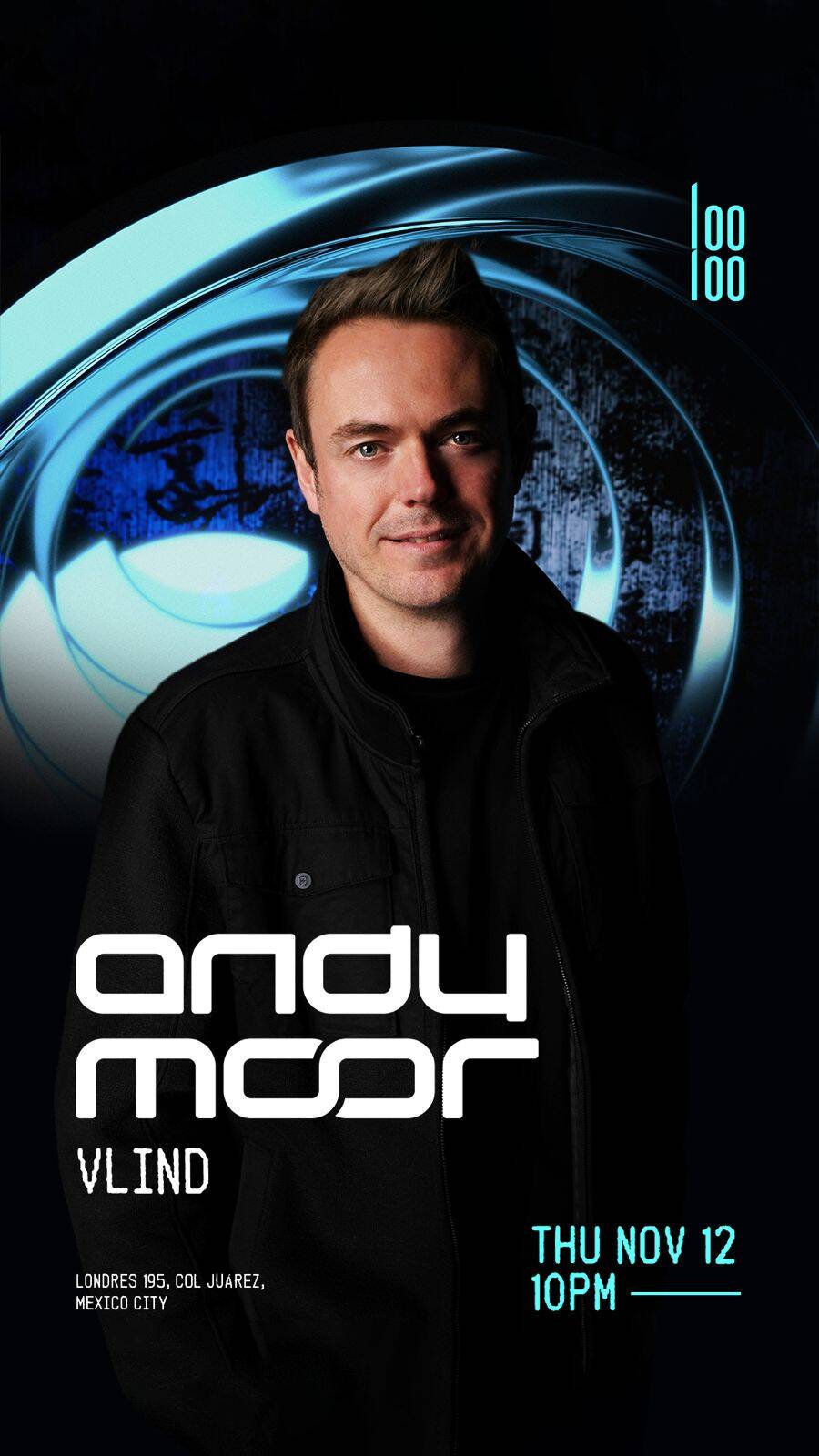 Andy Moor's Tickets | Juárez | LooLoo Studio - Ticket Fairy