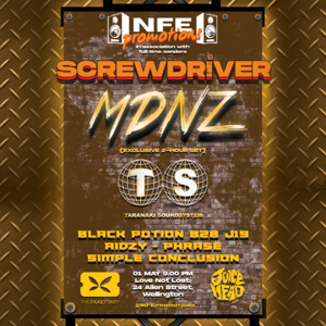 NFE Presents : Screwdriver photo