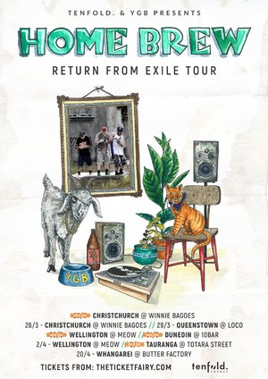 Home Brew - Return From Exile Tour (Christchurch) // 2nd Show