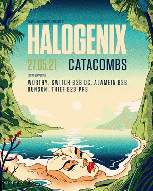 Coastal X Distorted Present: Halogenix (UK) - Dunedin photo