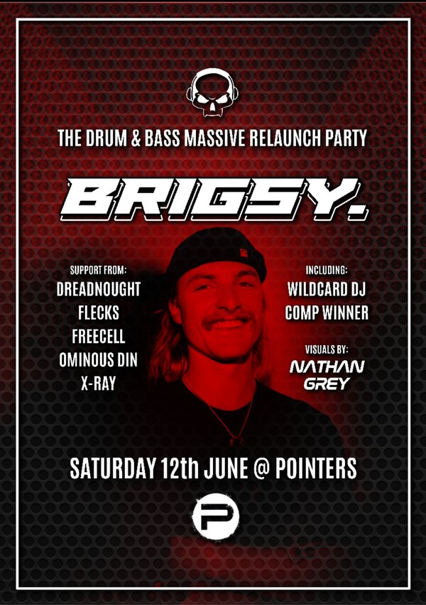 The Drum & Bass Massive Relaunch with Brigsy Tickets Auckland