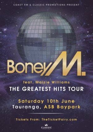 BONEY M 'Greatest Hits Tour' - Tauranga photo