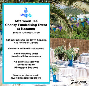 Pineapple Support Afternoon Tea