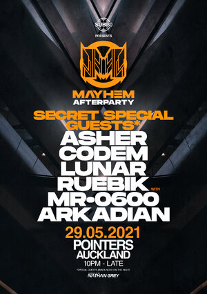 Sub180 & Mayhem NZ Present: The Mayhem After-Party | Auckland photo