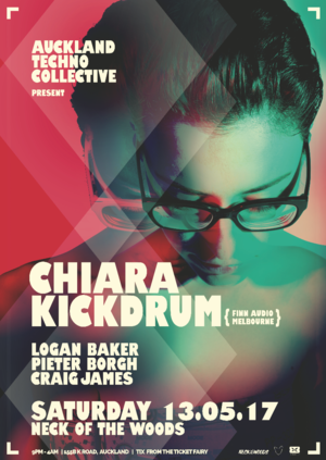 Auckland Techno Collective : Chiara Kickdrum photo