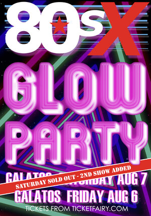 80sX Glow Party FRIDAY photo