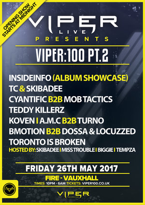 VIPER:LIVE Presents - VIPER:100 Pt.2