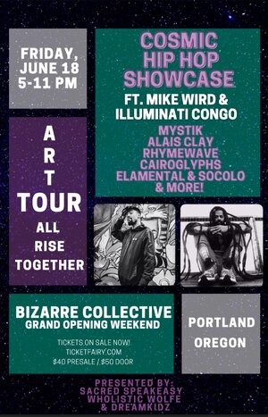 Cosmic Hip Hop Showcase ft. Illuminati Congo & Mike Wird photo