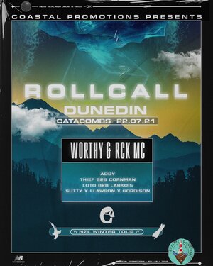 Coastal Promotions Presents: Rollcall - Dunedin