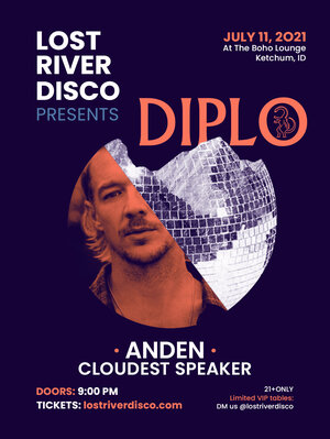 LRD Presents: DIPLO @ The Boho Lounge