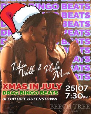 Drag Bingo Beats Xmas In July