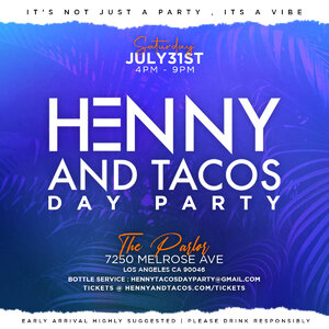 Henny and Tacos Day Party photo