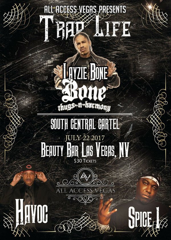Bone Thugs N Harmony, South Central Cartel, Spice 1 Tickets Las Vegas