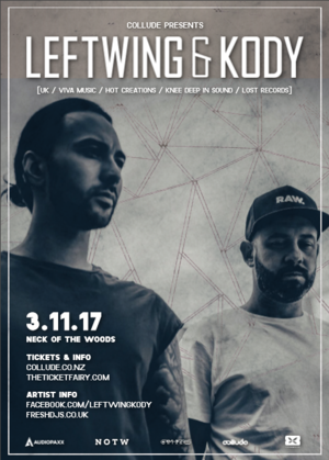 Leftwing & Kody [UK] | Auckland.