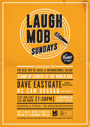 Laugh Mob Sundays feat. Dave Eastgate (Boner Contention)