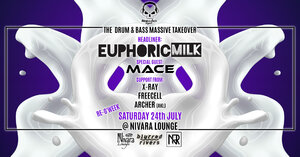The Drum & Bass Massive presents: EUPHORIC MILK flyer