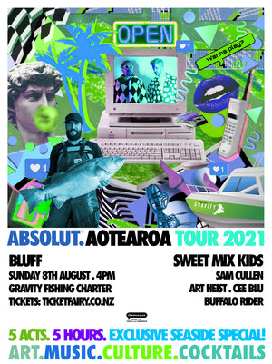 Absolut Aotearoa ft. Sweet Mix Kids - BLUFF SEASIDE SPECIAL! photo