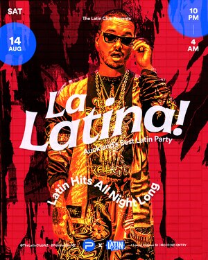 La Latina! By The Latin Club | 14 August at Pointers