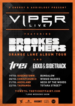 VIPER LIVE ft. Brookes Brothers - Tauranga (Long Weekend Show)