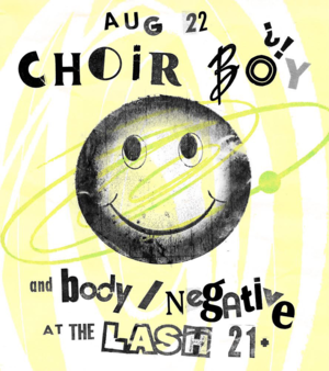 Choir Boy with Body/Negative
