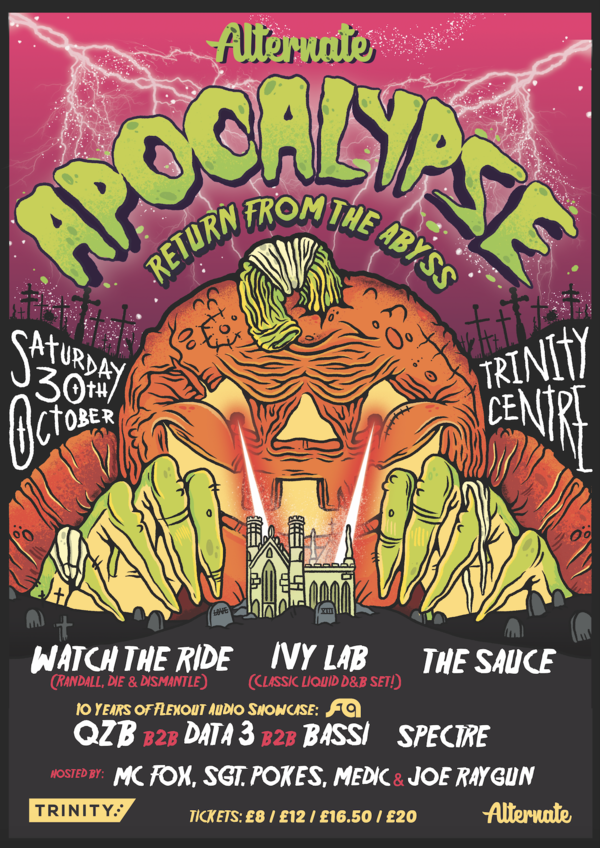 Alternate Apocalypse » Watch The Ride, Ivy Lab, The Sauce ++ Tickets