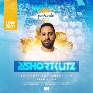 Labor Day Weekend: DJ SHORTKUTZ