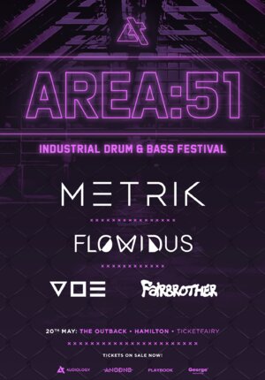 Area:51 Hamilton ft. METRIK, Flowidus, V.O.E & Fairbrother