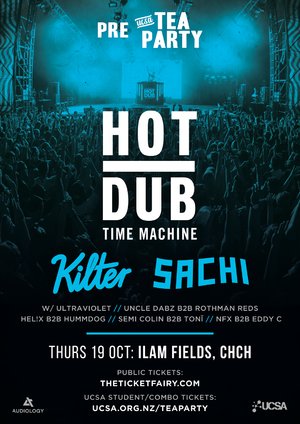 Pre Tea Party Festival ft. Hot Dub Time Machine, Kilter & Sachi