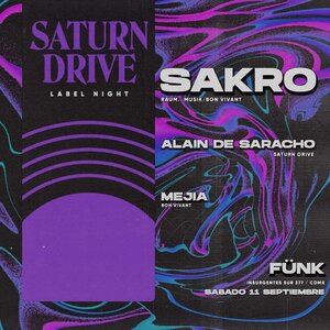 Saturn Drive | Label Night photo