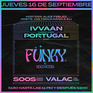 Fünky by Disco Fetish | 16 de septiembre photo