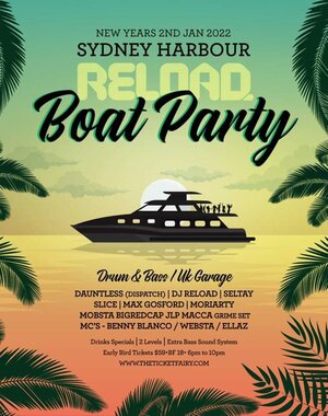 Sydney DnB / UKG New Years Boat Party photo