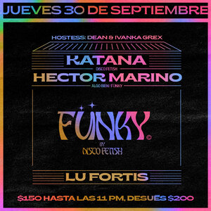 Fünky by Disco Fetish: 30 de septiembre