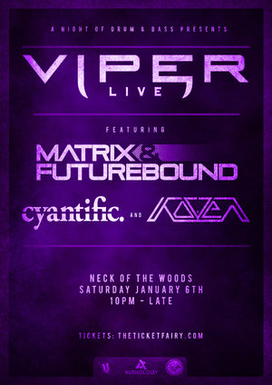 A Night of DNB ft. Matrix & Futurebound, Cyantific & Koven photo