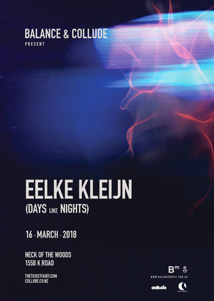 Balance Series & Collude Present - Eelke Kleijn [NL] - Auckland photo