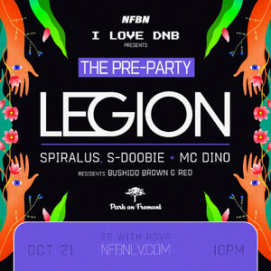 I Love DNB presents The Pre-Party with Legion + More